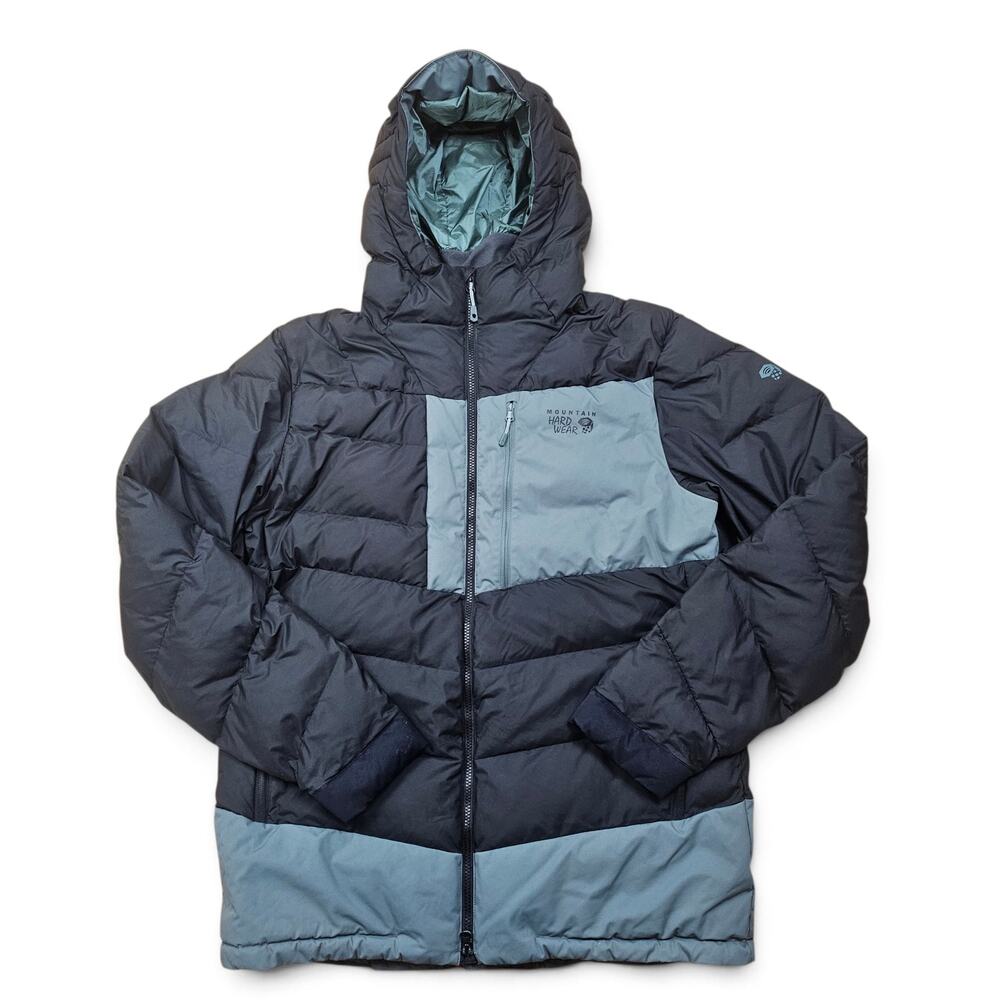 MOUNTAIN HARDWEAR Puffer Parka Men's L RECCO Ski Snowboard Alpine Winter Utility